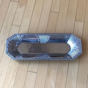 Lenox metalware 17” bread tray Butler’s Pantry